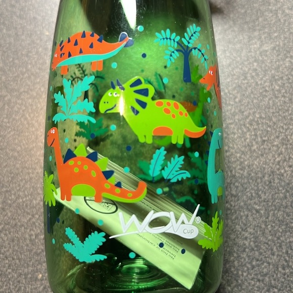 New Green 12oz Wow Cup Baby 6M+. No More Spills. 360* Drinking Edge. Travel Lid. - Picture 5 of 5